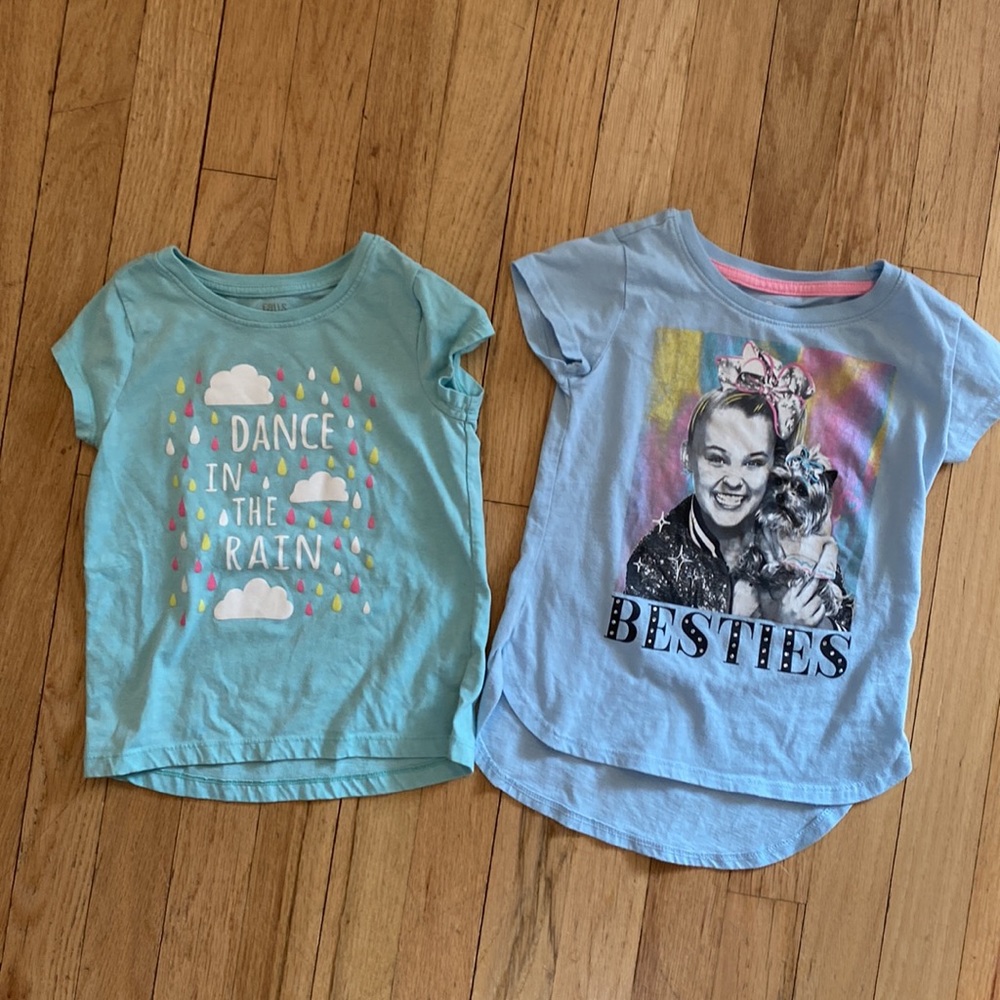 4/$20🥳Jo Jo Siwa ands Falls Creek girls top lot of 2 size 4T